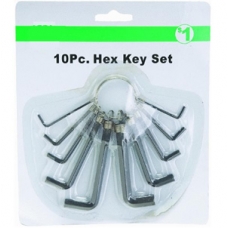 10-piece Hex Key Set